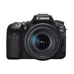 Câmera DSLR Canon EOS 90D Kit 18-135mm F/3.5-5.6 I... - Shop da Fotografia