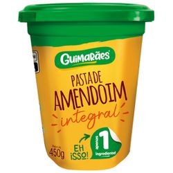 Pasta De Amendoim Integral 450 - Guimarães Alimentos