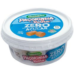 Paçoca Rolha Zero Açúcar 145g... - Guimarães Alimentos