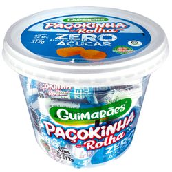 Paçoca Rolha Zero Açúcar 512g... - Guimarães Alimentos