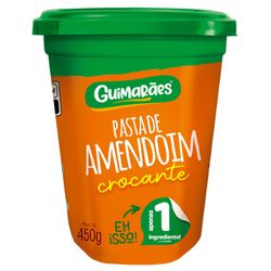Pasta De Amendoim Crocante 450 - Guimarães Alimentos