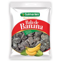 Bala de Banana Pacote 150g - Guimarães Alimentos