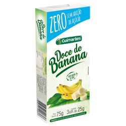 Doce de Banana ZERO 75g - Guimarães Alimentos