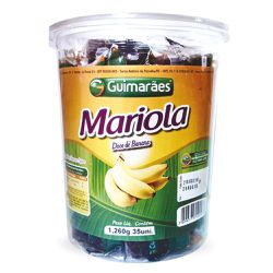 Mariola da Banana Pote 1.260g ... - Guimarães Alimentos