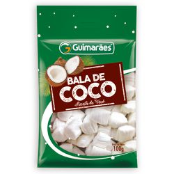 Bala De Coco 100g - Guimarães Alimentos