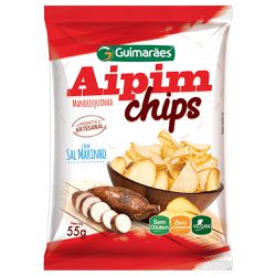 Chips Aipim (Mandioquinha) 70g - Guimarães Alimentos
