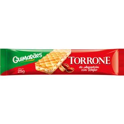 Torrone Com Waffer 25g - Guimarães Alimentos