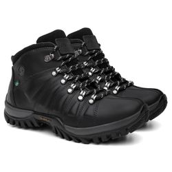 Bota 2459 Couro Legítimo - Preto - SHOP TAC BRASIL