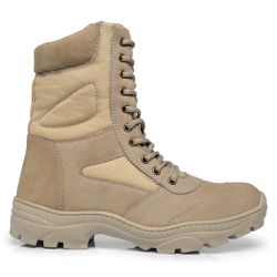 Bota Masculina 3032 Attack Couro Legítimo - Nude - SHOP TAC BRASIL