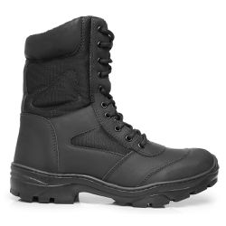 Bota Masculina 3032 Attack Couro Legítimo - Preto - SHOP TAC BRASIL
