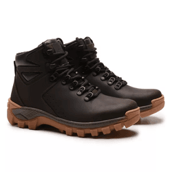 Bota 3044 Couro Legítimo - Browm - SHOP TAC BRASIL
