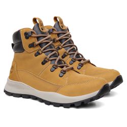Bota 3052 Couro Legítimo - Mostarda - SHOP TAC BRASIL