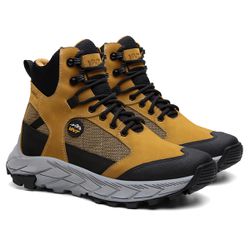 Bota 3056 Couro Legítimo - Mostarda - SHOP TAC BRASIL