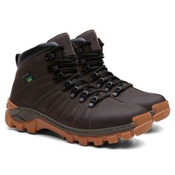 Bota 3061 Couro Legítimo - Marrom - SHOP TAC BRASIL