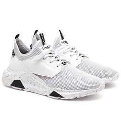 Tênis Masculino 6001 - Branco - SHOP TAC BRASIL