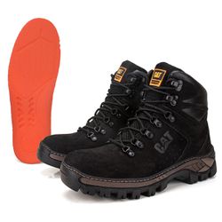 Botina Arizona Masculino Couro Legitimo - Preto - SHOP TAC BRASIL