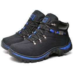 Botina Adventure Masculino Lona Solado Costurado -... - SHOP TAC BRASIL