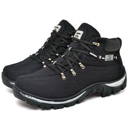Botina Adventure Masculino Lona Solado Costurado -... - SHOP TAC BRASIL