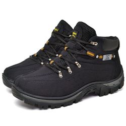 Botina Adventure Masculino Lona Solado Costurado -... - SHOP TAC BRASIL