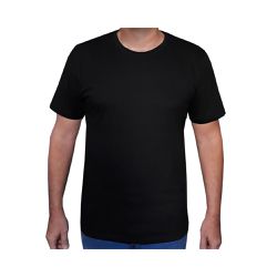 Camiseta Lisa Preta - CAML7SAPSM - SHOPPINGMILITAR