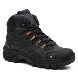 Coturno Boots Adventure Via Livre Kansas Cor Preto - B11/ - SILVERADO BOTAS