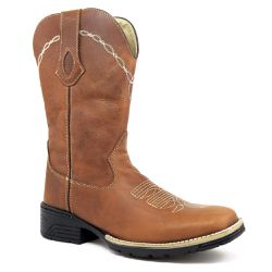 Bota Texana Masculina Couro Fossil Croasant - Silverado Botas - 40021 - SILVERADO BOTAS