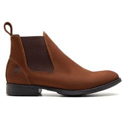 Botina Masculina Premium Nobuck Castor - Silverado Botas - 6202 - SILVERADO BOTAS