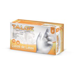 LUVA LATEX PROCEDIMENTO COM PÓ P TALGE C/100 UND -... - SIMPLIFICA DISTRIBUIDORA