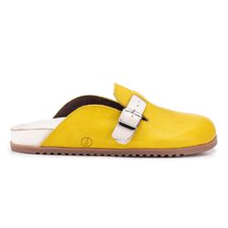Birken Amanay – Couro Citrino com Tira Off White e... - SIMPRONA