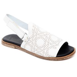 Rasteira 11302 Floater Branco - 11302Floater - SIMPRONA