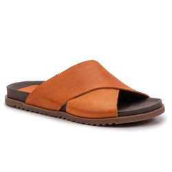 Birken Catherine: Ousadia em Couro Laranja com Sol... - SIMPRONA