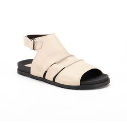 Sandália Birken Ariela Off White, Elegância em Cad... - SIMPRONA