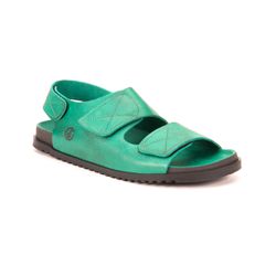Birken Esther com Toque Verde e Conforto em Couro ... - SIMPRONA
