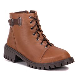 Bota Legiao Em Couro Graxo Cafe/Jade Whisky Com So... - SIMPRONA