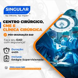  ENFERMAGEM EM CENTRO CIRURGICO, CME E CLÍNICA CIR... - SINGULAR