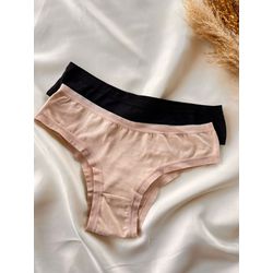 CALCINHA SAFIRA ALGODAO - NUDE - CA10131-14 - Sirrê Lingerie