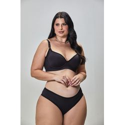 SUTIA REFORCADO LATERAL ULTRA LARGA - PRETO - ST10... - Sirrê Lingerie