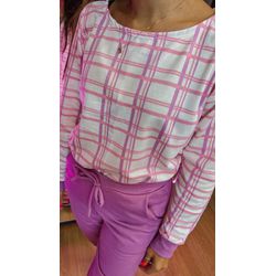 PIJAMAS INVERNO - LAVANDA - PJ1000-36 - Sirrê Lingerie