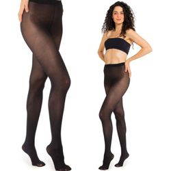 MEIA FIO 40 - PRETO - ME6345-09 - Sirrê Lingerie