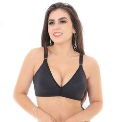 SUTIA ANA REFORCADO - PRETO - ST1396-09 - Sirrê Lingerie
