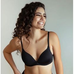SUTIA BOJO SLIM SEM ARO - PRETO - ST2359-09 - Sirrê Lingerie