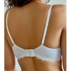 SUTIA ABA ZERO COM RENDA - BRANCO - ST2615-13 - Sirrê Lingerie