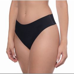 CALCINHA LADY SEM COSTURA TRADICIONAL - PRETO - CA... - Sirrê Lingerie