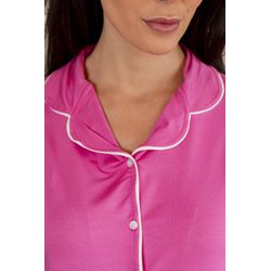 PIJAMA AMERICANO - PINK - PJ1001-11 - Sirrê Lingerie