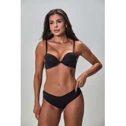 SUTIA AUMETAX LATERAL LARGA - PRETO - ST1003-09 - Sirrê Lingerie