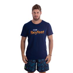 Camiseta em Algodão Penteado - Skyfeet China Type - SKYFEET