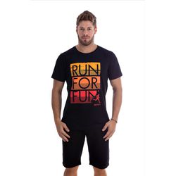 Camiseta em Algodão Penteado - Skyfeet Run - SKYFEET