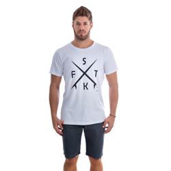 Camiseta de Algodão Penteado Estampada - Skyfeet Brasão - SKYFEET