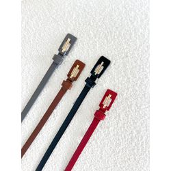 Cinto Fino Fivela Encapada - S. MARIM STORE