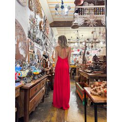 Macacão Marrocos Vermelho - S. MARIM STORE